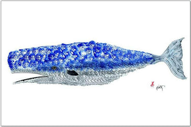 Laminated Beach Placemats, Whale 17